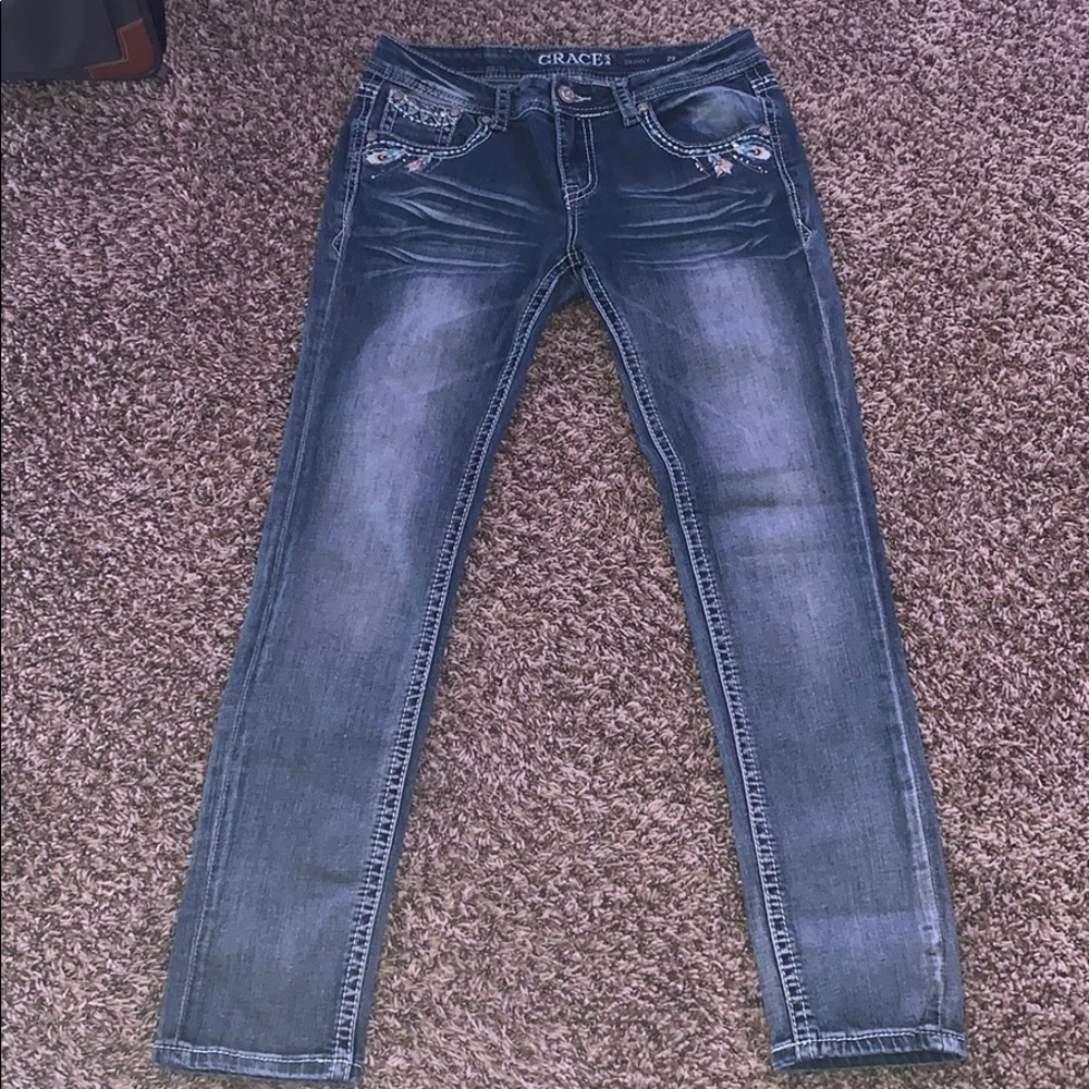 Womens Western Skinny Jeans